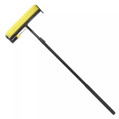 Photovoltaic Solar Panel Rotary Cleaning Robot Brush Manual Rotating Electric Water / Dry Roller Brush