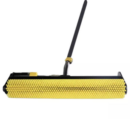 Photovoltaic Solar Panel Rotary Cleaning Robot Brush Manual Rotating Electric Water / Dry Roller Brush