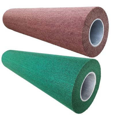 Non Woven Roller Brush Sanding Machine Dedicated Wire Drawing Roller