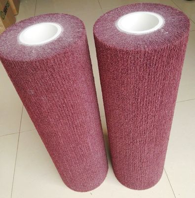 Cylindrical Non-Woven Flap Abrasive Metal Roller Brush For Polishing