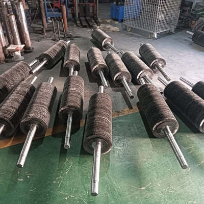 Industrial Grade Stainless Steel Wire Brush Roller for Rust Removal
