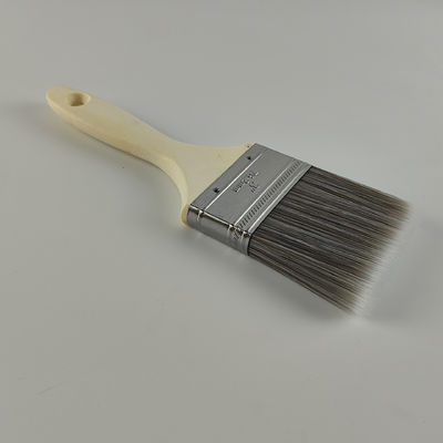 3-inch Thick Paint Brush Stainless Steel Iron Shell Poplar Handle  Dual Color Sharpened Wire Water-based Paint Brush