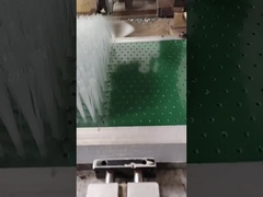 Μαύρο Nylon Bristles Wire Ring PVC ζώνη βούρτσα με διαστήματα