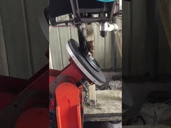 Forklift δευτερεύουσα βούρτσα συνδέσεων κάρρων οχημάτων αποκομιδής απορριμμάτων οδών